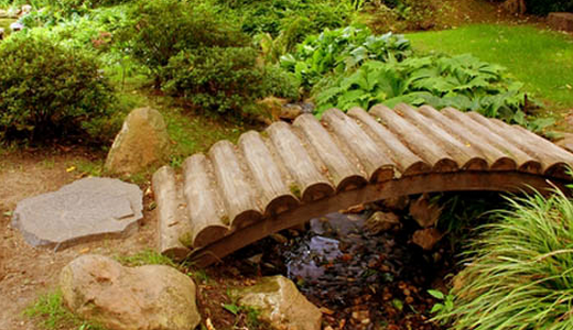 садовые мостики