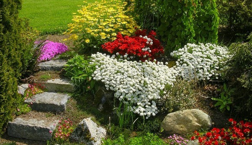 как сделать сад красивым